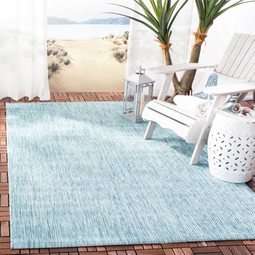 Safavieh Contemporary Indoor/Outdoor Woven Rectangle Area... - Jardin & Extérieur Amazon Royaume-Uni à 40.99€