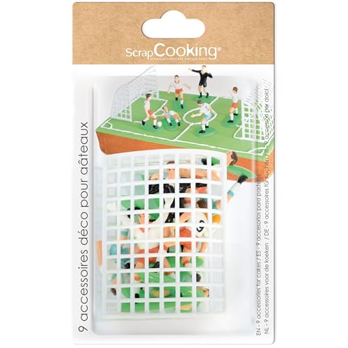 ScrapCooking - Kit Decoración Tarta Fútbol - 9 Decoraciones... - High-Tech & Électronique Amazon Espagne à 6.15€