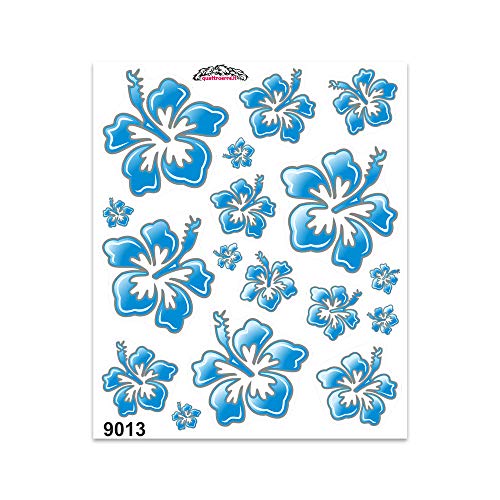 Quattroerre Adhésif Fleurs, Bleu Clair, 20 x 24 cm - Garden & Outdoor Amazon France à 3.74€