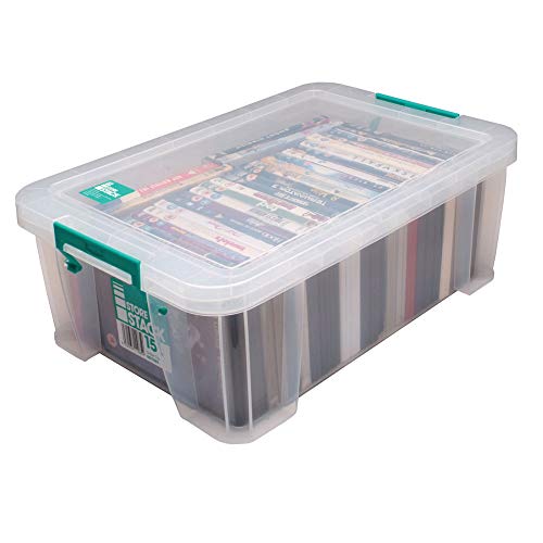 StoreStack 15 Litre Storage Box W300 x D470 x H170 mm Clear... - Maison & Cuisine en promo à 9.56€