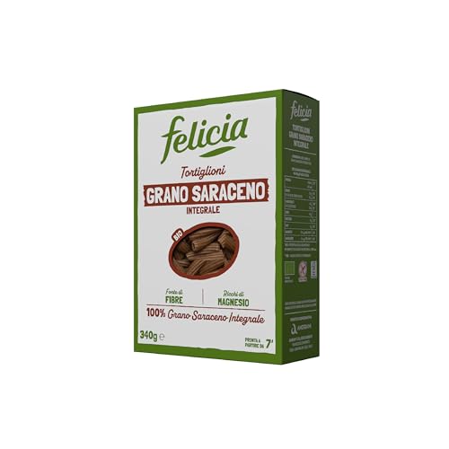Felicia Tortiglioni di Grano Saraceno Integrale, Confezione... - Épicerie Amazon Italie à 1.99€