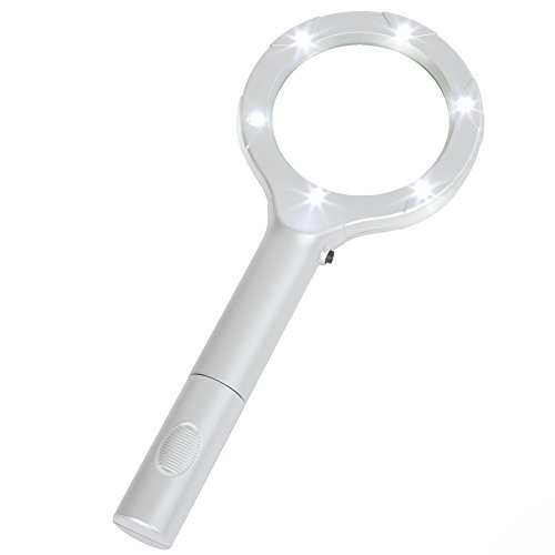 Stalwart 75-MAG1001 6 Led 4x Handheld Magnifying Glass - Bricolage & Outils Amazon Espagne à 30.96€