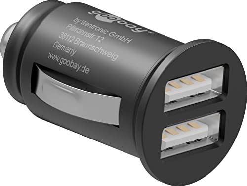 goobay USB Auto Ladegerät, 2-Port Kfz Ladeadapter für den... - High-Tech & Électronique Amazon Allemagne à 3.99€