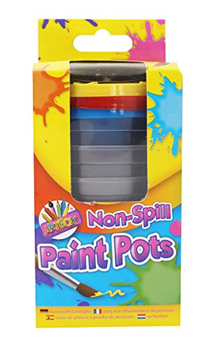 THE ART BOXARTBOX Non Spill Paint Pot (Pack of 3), 5122.0 - Maison & Cuisine en promo à 2.49€