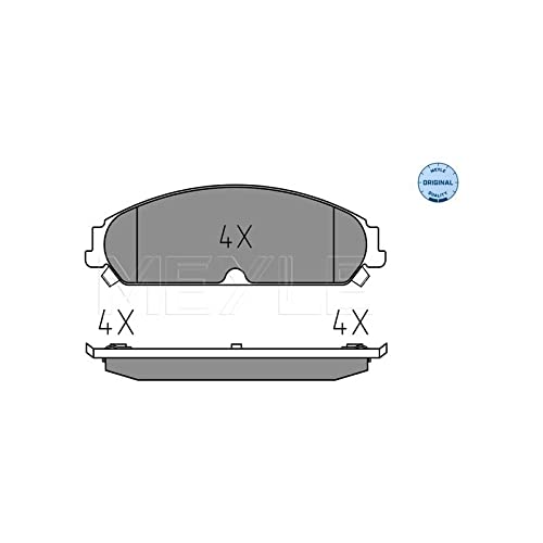 MEYLE Bremsbelagsatz, Scheibenbremse - Bricolage & Outils Amazon Allemagne à 46.94€