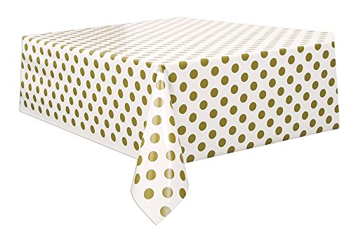 Unique Party - 37293 - Nappe - Plastique à Pois 2,74 x 1,37... en promo à 6,11€ (-53%) sur Amazon FR