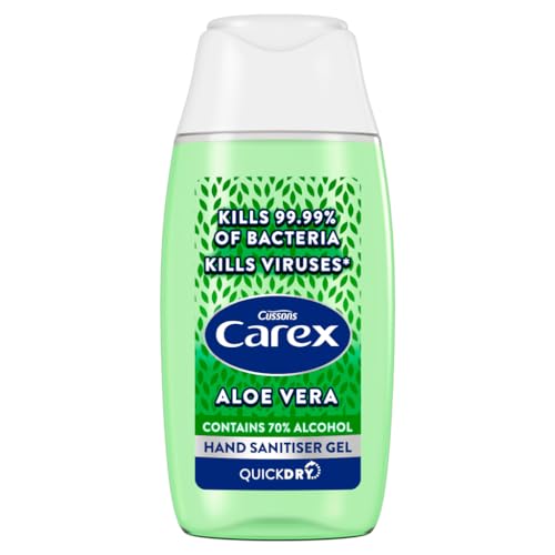Carex Aloe Vera Hand Gel, 50ml - Auto & Moto Amazon Royaume-Uni à 1.60€