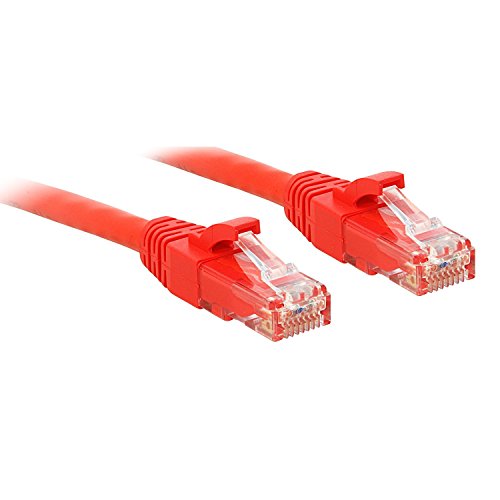 LINDY 48031 0.5m Cat.6 U/UTP Netzwerkkabel, rot - Sports & Fitness en promo à 1.99€