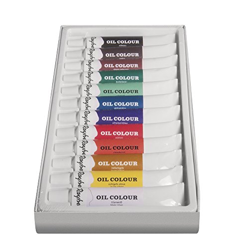 Rayher Hobby 38918000 Ölfarben-Set, 12 Farben, je Tube 12... - Home & Kitchen Amazon Germany à 8.30€