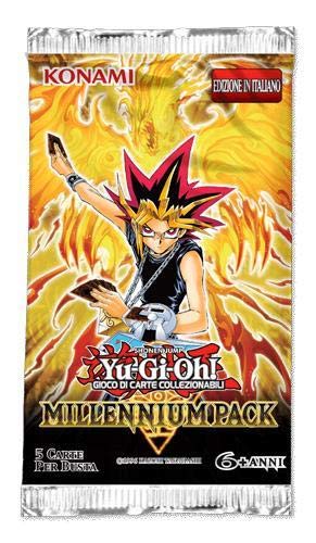 YU-Gi-Oh Millennium Pack Bustina 5 Cartes - Jouets & Jeux Amazon France à 2.90€