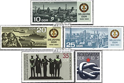 DDR (RDA) 2893-2895,2897,2909 (completa.edición.) nuevo con... - Sports & Fitness Amazon Espagne à 1.58€