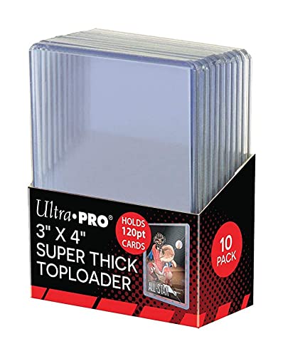 Ultra Pro 7,6 x 10,2 cm Toploaders Super épais Transparent... - Jouets & Jeux en promo à 14.19€