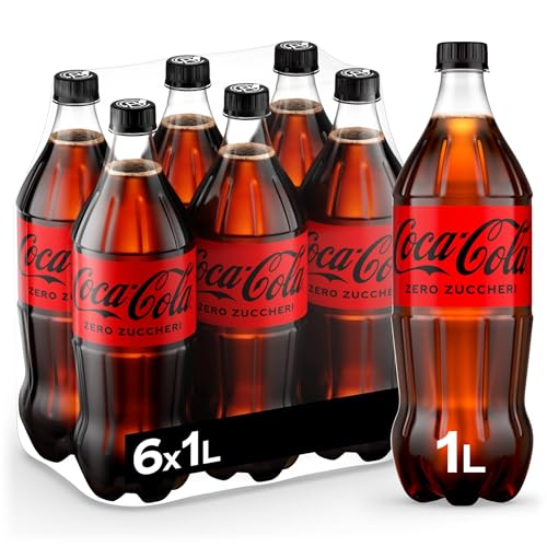 Coca-Cola Zero Zuccheri – 6 Bottiglie da 1 L, Tutto il... - Bébé & Puériculture en promo à 5.70€