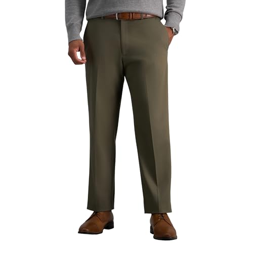 Haggar Pantalón Frontal Plano de Cintura expandible de... - Home & Kitchen Amazon Spain à 50.22€