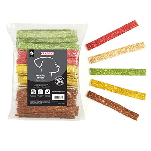 CLASSIC Munchy Flat, Multi-Colour, 165 x 18 mm, Pack of 100 - Amazon Royaume-Uni à 5.99€