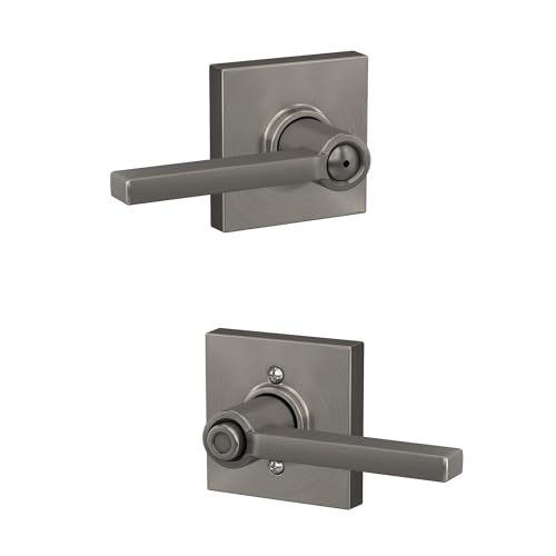 SCHLAGE F40 LAT 619 COL Collins Trim Latitude Bed and Bath... - Maison & Cuisine Amazon Allemagne à 15.52€