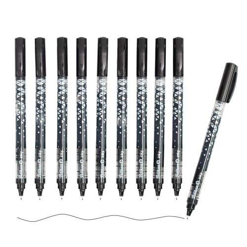 Pelikan Inky 273 Boîte de 10 Feutres à encre liquide Noir - Fournitures Bureau Amazon France à 11.15€