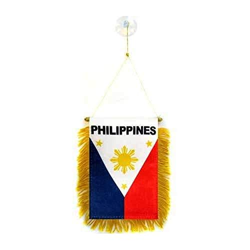 AZ FLAG - Philippines Mini Banner - 6'' x 4'' - 100%... - Auto & Moto Amazon Royaume-Uni à 2.21€