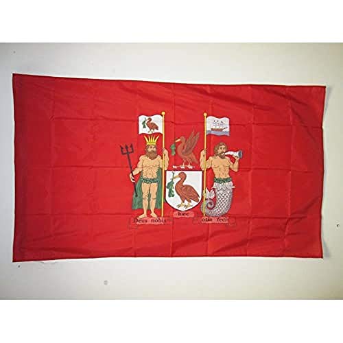 AZ FLAG - Liverpool Flag - 3x5 Ft - Liverpool Banner with... - Sports & Fitness Amazon Royaume-Uni à 9.87€