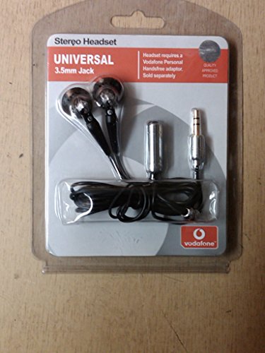 Vodafone UNIVERSAL STEREO HEADSET 3.5mm JACK PERSONAL... - High-Tech & Électronique Amazon Royaume-Uni à 1.99€