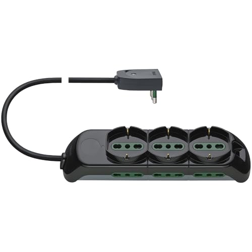 Vimar FP00530.C Presa Multipla con 3 Prese universali, 6... - Bon plan à 16.75€