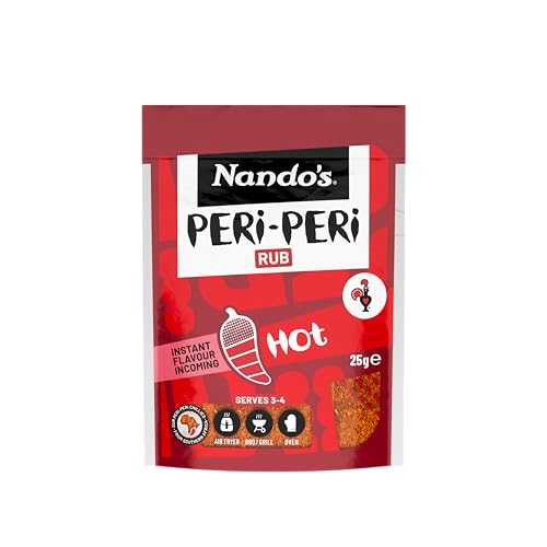 Nando's Hot Rub 25 g - Épicerie Amazon Royaume-Uni à 0.92€