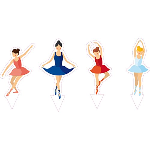 Decora 9260133 Kit di 5 Pick Torta Ballerina, Carta... - Sports & Fitness Amazon Italie à 4.00€