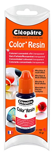 Cléopâtre - COL15-12 - Color'Resin - Colorant Résines Rouge... - Bricolage & Outils Amazon France à 5.27€