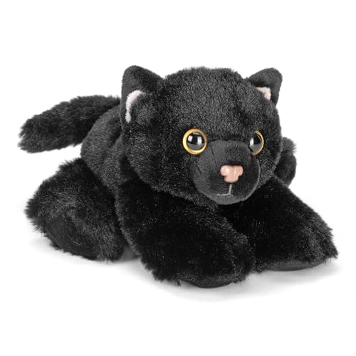 Wild Republic - Hug'ems, Peluche Gato, 18 cm, Negro (18089) - Jouets & Jeux Amazon Espagne à 8.99€