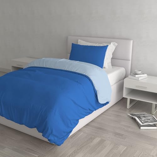 Italian Bed Linen CP-NC-royal/azzurro-1P Natural Color... - Maison & Cuisine Amazon France à 37.90€