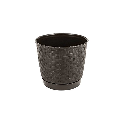 Vaso da fiori 1,2L Ratolla 145x145x127 mm, Marrone Scuro - Maison & Cuisine Amazon Italie à 2.10€
