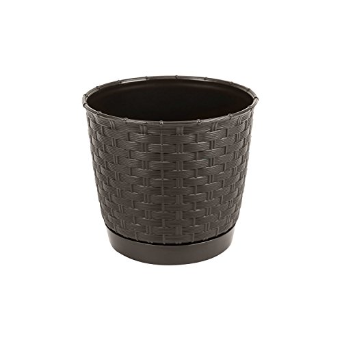 Vaso da fiori 2L Ratolla 165x165x142 mm, Marrone Scuro - Maison & Cuisine Amazon Italie à 2.56€