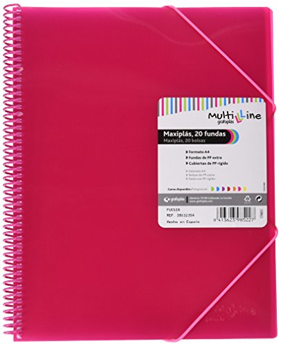 Grafoplas 39832354 Cahier à pochettes A4 en promo à 4,32€ (-52%) sur Amazon FR