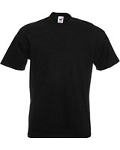 Fruit of the Loom Super Premium Tee Black Small - Mode & Vêtements Amazon Italie à 5.30€