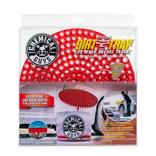Chemical Guys Cyclone Dirt Trap Car Wash Bucket Insert (Red) - Auto & Motorcycle Amazon France à 19.95€