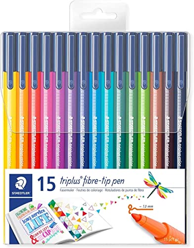 Triplus Color 323 - Set 15 Feutres Coloriage Pointe Moyenne... en promo à 21,46€ (-81%) sur Amazon FR