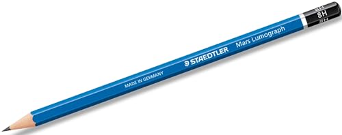 Staedtler 100-8H - Matita Mars Lumograph, durezza: 8H - Fournitures Bureau en promo à 1.80€