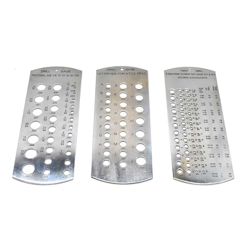 Big Horn 19259 Ensemble de jauge de foret, 3 pièces - Réduction -80% à 12.09€