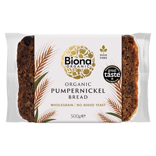 Biona Organic Pumpernickel Bread, 500g - Amazon Royaume-Uni à 2.45€