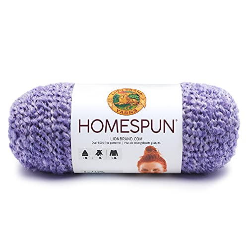Lion Marke Garn Homespun Garn, Acryl, Violett Aster - Loisirs Créatifs Amazon Allemagne à 12.14€