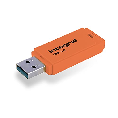 Integral 128GB Neon Orange USB 3.2 Gen 1 Flash Drive - High-Tech & Électronique Amazon Royaume-Uni à 12.95€
