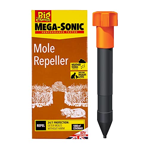 Defenders Mega-Sonic Mole Repeller Stake (Battery Powered... - Tech & Electronics Amazon UK à 7.89€
