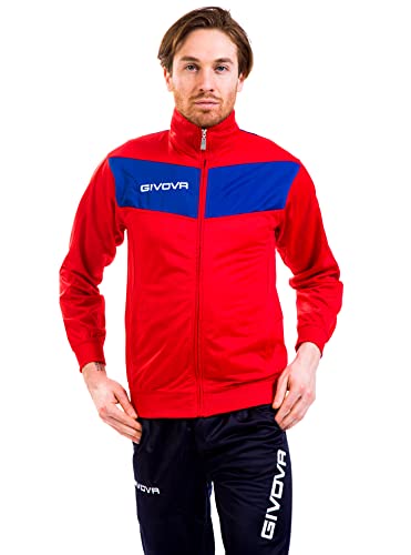 GIVOVA TUTA VISA TRIACETATO AZZURRO/ROSSO Tg. S - Bricolage & Outils Amazon Italie à 28.50€