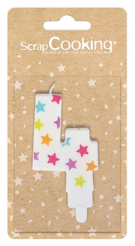 ScrapCooking Kerze Paraffin, Mehrfarbig, Mehrfarbig, 15.5 x... - Maison & Cuisine en promo à 1.25€