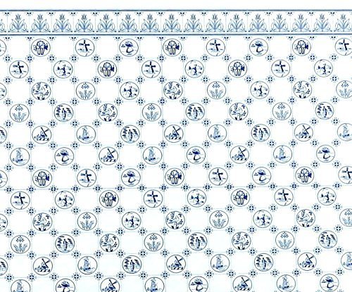 Melody Jane Puppenhaus Miniatur Druck 1:12 Maßstab Delft... - Jouets & Jeux Amazon Allemagne à 2.66€