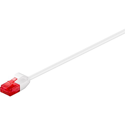 Goobay 93692 CAT 6 câble de Liaison fin, U/UTP, Blanc, 1m... - Pet Supplies Amazon France à 1.89€