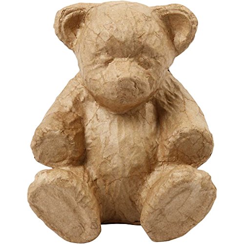 Creativ Papier Pappmaché Teddy, braun, 18 x 15 cm - Maison & Cuisine Amazon Allemagne à 6.09€