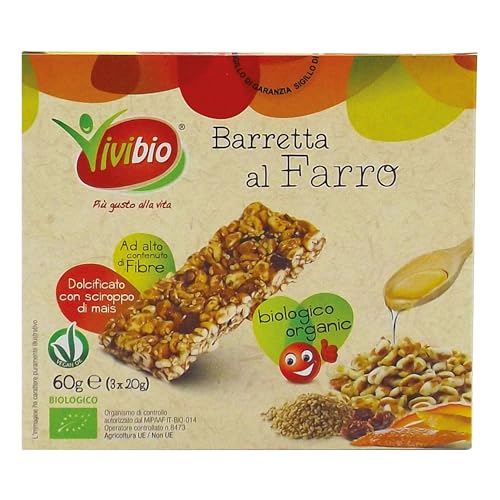 Vivibio Barretta di farro biologico - Dolcificata con... - Animalerie Amazon Italie à 3.15€
