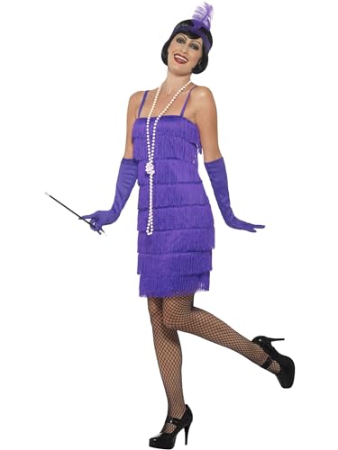 Smiffys Flapper Costume, Purple Halloween und Karneval - Amazon Germany à 11.94€