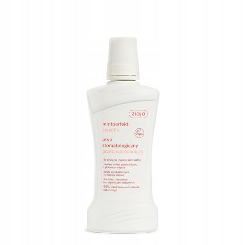 Ziaja Mintperfekt Mundwasser für empfindliche Zähne, 500 ml - Beauté & Parfums Amazon Allemagne à 3.11€